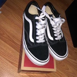 Original black and white low top vans